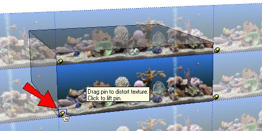 Making an Aquarium in Google SketchUp 3. Hover your mouse over the pin in the lower left corner, and you ll see the popup shown below.