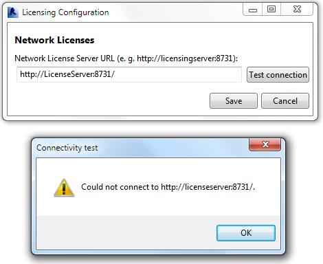 Network License MANAGER Troubleshooting Could not