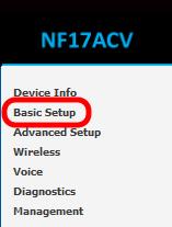 CONFIGURING THE DEVICE FOR USE WITH AN INTERNET SERVICE 1.