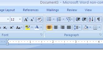 Centering the Title and Left-Justifying the Essay: Both Versions Use the Center button in the toolbar to center