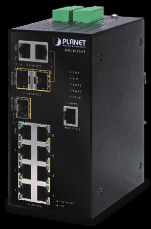 1Q/Port-based VLAN Remote Web Management SNMP v1/v2c management 2 Base-FX Fiber link capability for long distance switch deployment ( ISW-802M and ISW-802MS15) ISW-802M IGS-801M 8-Port 10//0Mbps