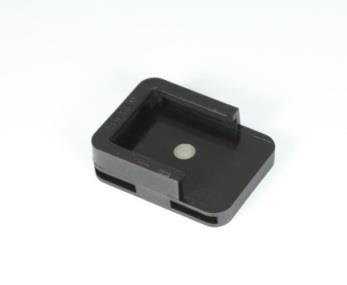 Tripod tray mount to fit the dogcam Bullet camera system, allowing for more mounting options.