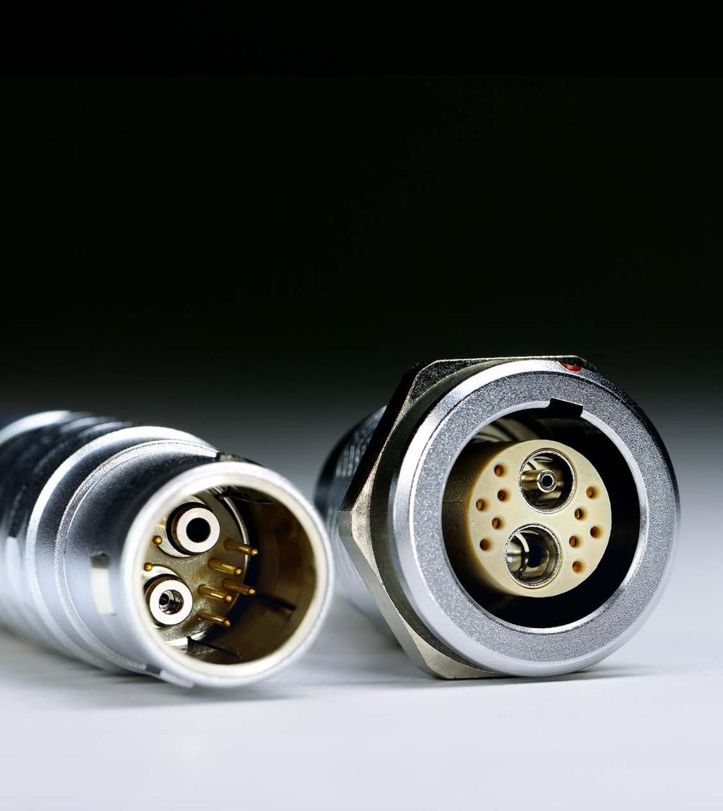 ODU MINI-SNAP HYBRID CONNECTORS Maximum performance and reliability to fit the smallest available