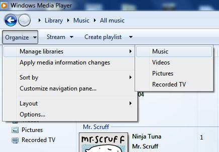 TechniSat Music player Mode Setting up a Music Server In order for your radio play music files from a computer, the computer must be set up to share files or media.