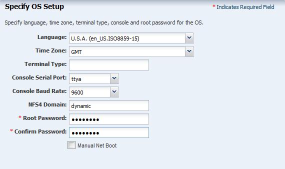 Click Next. 7. Create a user account to SSH to the OS after provisioning.