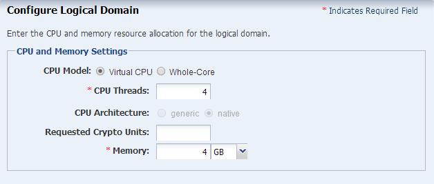 Click Next to specify the PCIe bus for the root domain. 7.