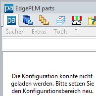 1.3.3 Client set up, first time using EdgePLM Parts If you have already set up EdgePLM Parts with the Configuration Center via this computer, you can skip this step.