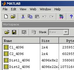 MATLAB editor Scripts (m-files) Use scripts to execute a series of