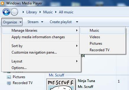 Music player Mode In order for your radio to play music files from a computer, the computer must be set up to share files or media.