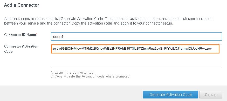 Generate Activation Code for Connector Before you install the VMware Identity Manager connector, log in to the VMware Identity Manager administration console and generate an activation code for the
