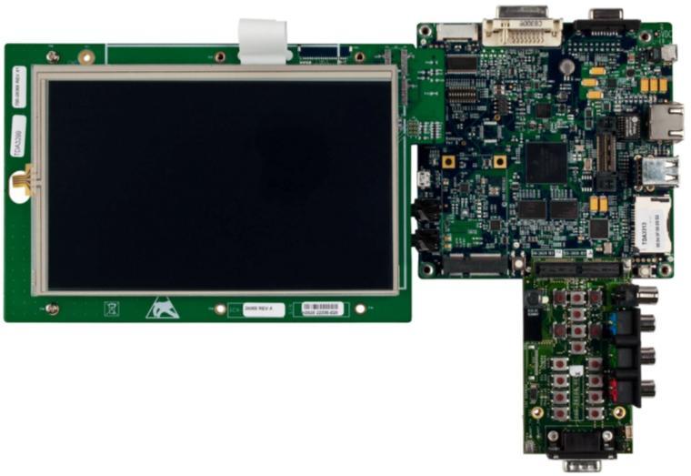 Year 2009 2010: The EVK System with add-on boards and display