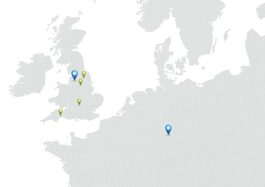 WHERE TO FIND US FROM LOCATIONS ACROSS THE UK AND EUROPE, OUR