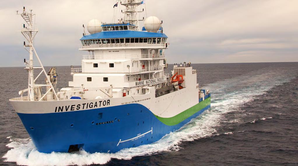 CSIRO Todays Collections Commonwealth Scientific and Industrial Research Organisation RV Investigator is our stateof-the-art marine research vessel, supporting Australia s atmospheric,