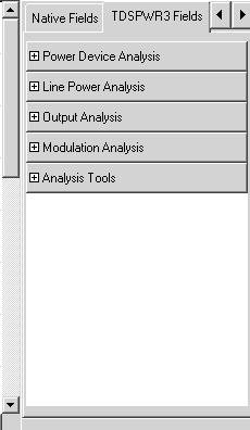 About Template Editor Figure 3: Palette List The Palette list groups the fields into the following categories: Native fields Static Text, Rectangle, Line, Logo, Table, Date and Time.