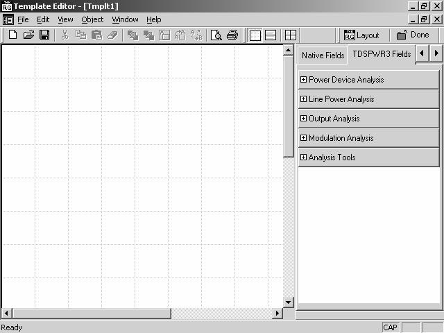 About Template Editor About Template Editor The Report Generator allows you to create templates apart from providing you with factory default templates.