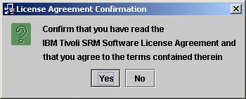 6 Read the License Agreement and indicate your acceptance of the agreement by clicking on the checkbox next to