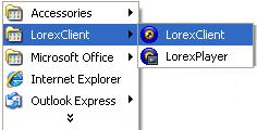 Software Installation Software Installation Place the Lorex Client Installation CD