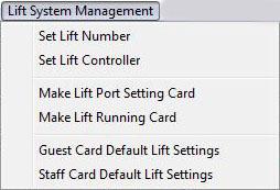 Lift System Management If only the Lift Call feature is required operators will need to perform these steps.