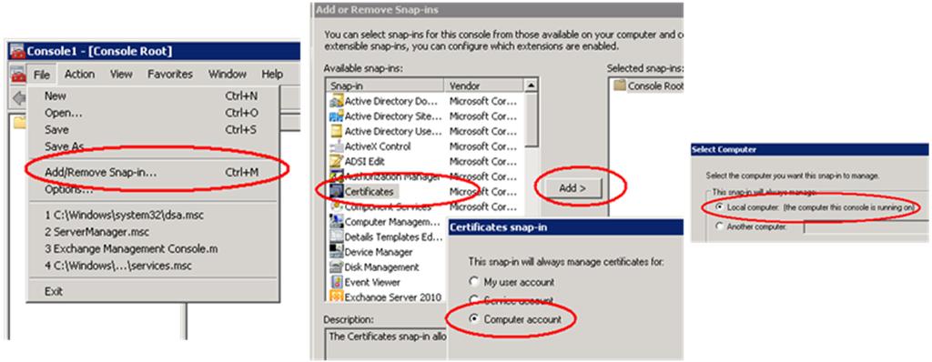 4 Integrating Managed PKI Certificates with Microsoft ActiveSync Prepare for Certificate Mapping for ActiveSync configuration commit path "MACHINE/WEBROOT/APPHOST/Default Web Site/