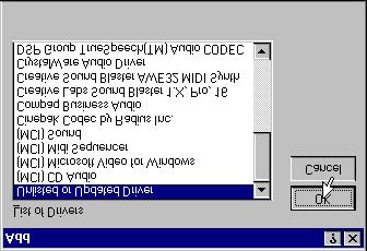 5. An Install Driver dialogue box prompt.