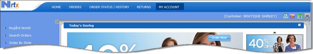My Account View your current account balance, access electronic invoices & credit memos, and submit payment remittances 1.