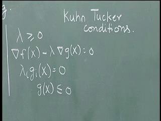 (Refer Slide Time: 05:46) The conditions that we have are lambda greater than or equal to 0.