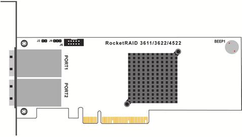 Hardware Installation RocketRAID 362x series RAID-on-Chip HBA's are optimized for I/O intensive storage configurations.