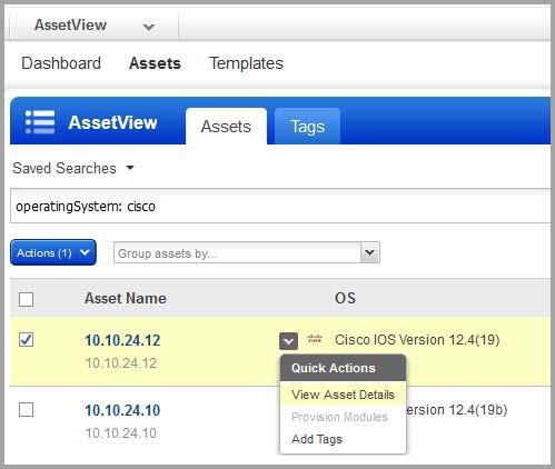 Analyze, Query & Report View Asset Details anytime The latest vulnerability