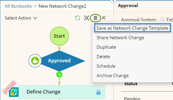 Tag filter network change templates by specified tag (only if it has been defined in the Start node of a