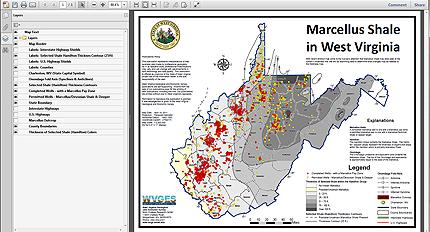 htm Earthquake Epicenters of West Virginia: 1824 through 2010