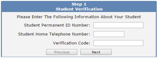 students by simply clicking on the student name you wish to view information for.
