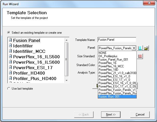 20 Processing Data With an Allelic Ladder Now, repeat the analysis using your