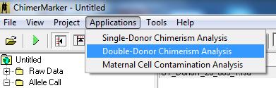 However, remember to identify all sample types (Donor1, Donor2, and Recipient)