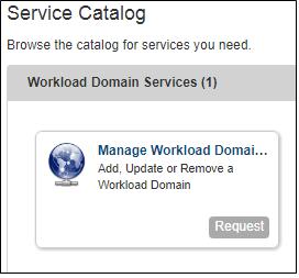 Workload domains Workload domain overview Managing a workload domain A workload domain is a VMware vcenter server that is added to vrealize Automation as an endpoint for virtual machine workload