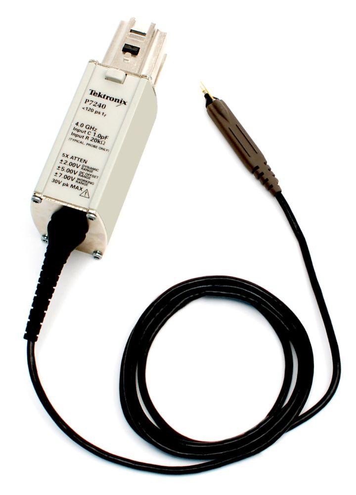 4 GHz Active Probe P7240 Datasheet Applications: High-speed digital systems design Measures 3.