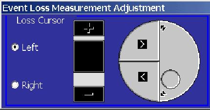 OTDR Trace Analysis Mode the altered measurement to show that it has been changed from the original test data. To save new values to the event table, you must save the file.