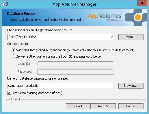 VMware vcenter Server administrator account. This account can be the same account as for Active Directory. App Volumes ISO installer. To download the trial evaluation, go to https://my.vmware.