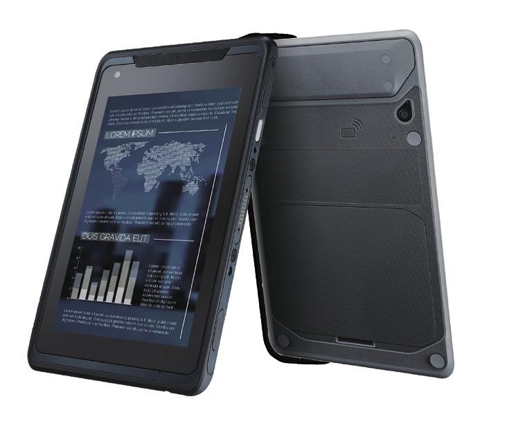 AIM-65 8" Industrial-Grade Tablet with Intel Atom Processor Intel Atom processor for Windows 10 IoT and Android 6.