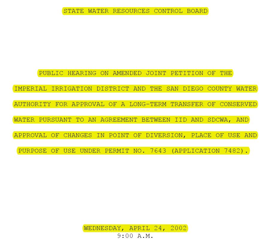 DTX-044: 4/24/2002 State Water Resources Control Bd.
