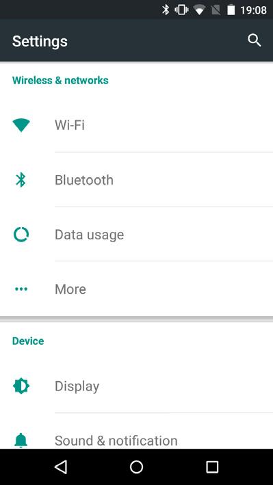 Getting Started 12 Connecting to Saveo Scan via Bluetooth SPP Enable Bluetooth on your device Go to your phone s homescreen and click on the menu button to find Settings, then Bluetooth and switch