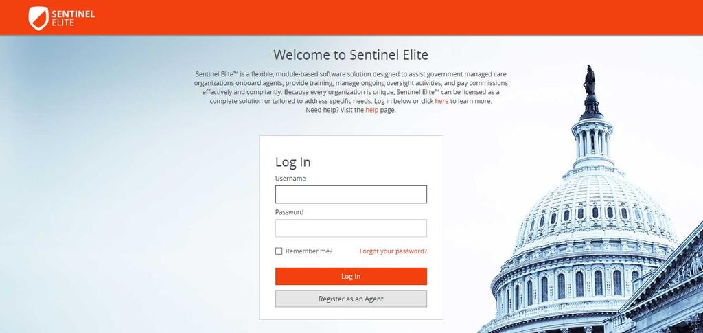 Users: Sentinel Elite is accessible at www.