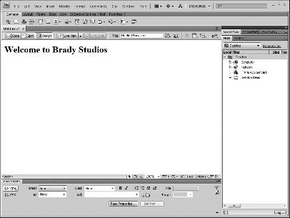 Explore the Dreamweaver Workspace chapter 1 5 Click the Expand Panels button. The panel set expands. 6 Click-and-drag the Insert panel to the top of the screen, just below the menu bar.