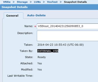 UFS64 UFS64 is limited to VMware NFS datastores and does not support any array-level data services such as Unified Snapshots. If snapshots are required, VM-level snapshots can be created in vsphere.