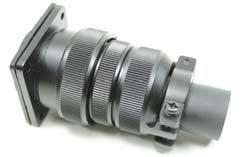 Military Grade (Mil-Spec) waterproof and corrosion resistant connector
