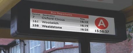 Bus Shelter Displays In addition to an award winning range of leading digital display products, Trueform Digital provide a range of support services for the design and