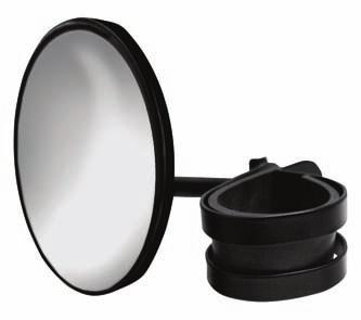 Convex Lens Size: 4" Round Stem Length: 6-1/2" Universal Mount 97040 /