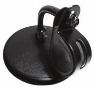 black powder coated heavy duty, anti-vibration adjustable bracket for