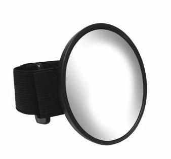 or RH 97061 / LH or RH Handlebar Round Mirror Flat Lens Size: 4" Round