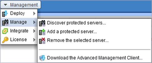 Installing Neverfail IT Continuity Engine Download the Advanced Management Client The Download the Advanced Management Client feature is used to download the Advanced Management Client (Client Tools)