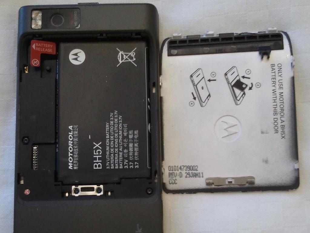 Motorola Droid X Camera Replacement Step 5 INSTRUCTION: